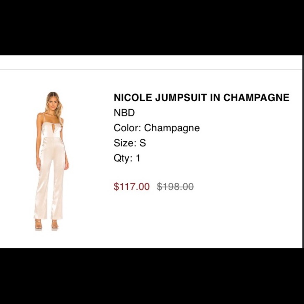 Brand new/never been worn jumpsuit from Revolve